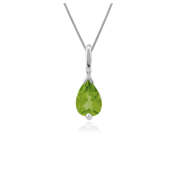 Classic Peridot Pendant Image 1