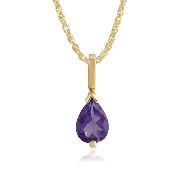 Classic Amethyst Pendant Image 1