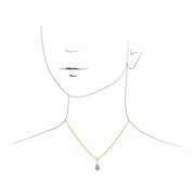 Classic Pear Green Jade Pendant Image 3