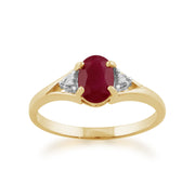 Ruby and Diamond Ring Image 1