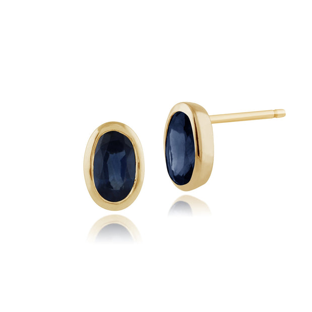 Classic Sapphire Stud Earrings Image 1